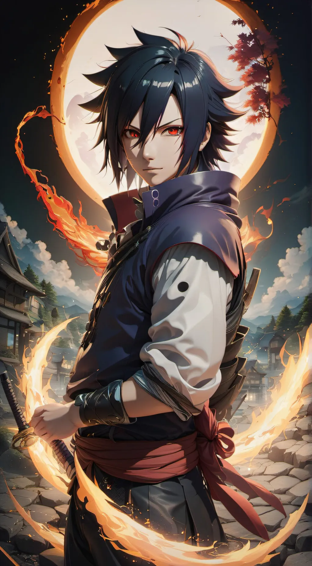 ai character: Kenji background