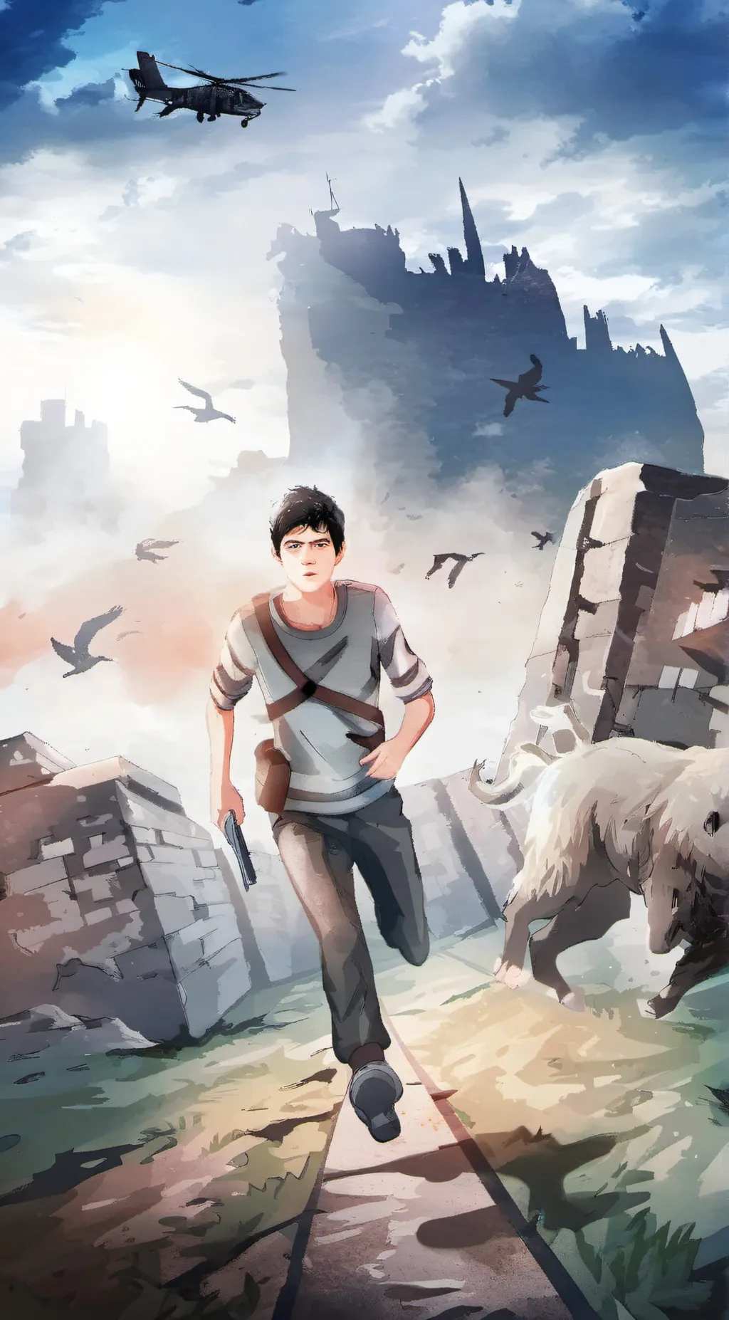 ai character: The maze Runner background