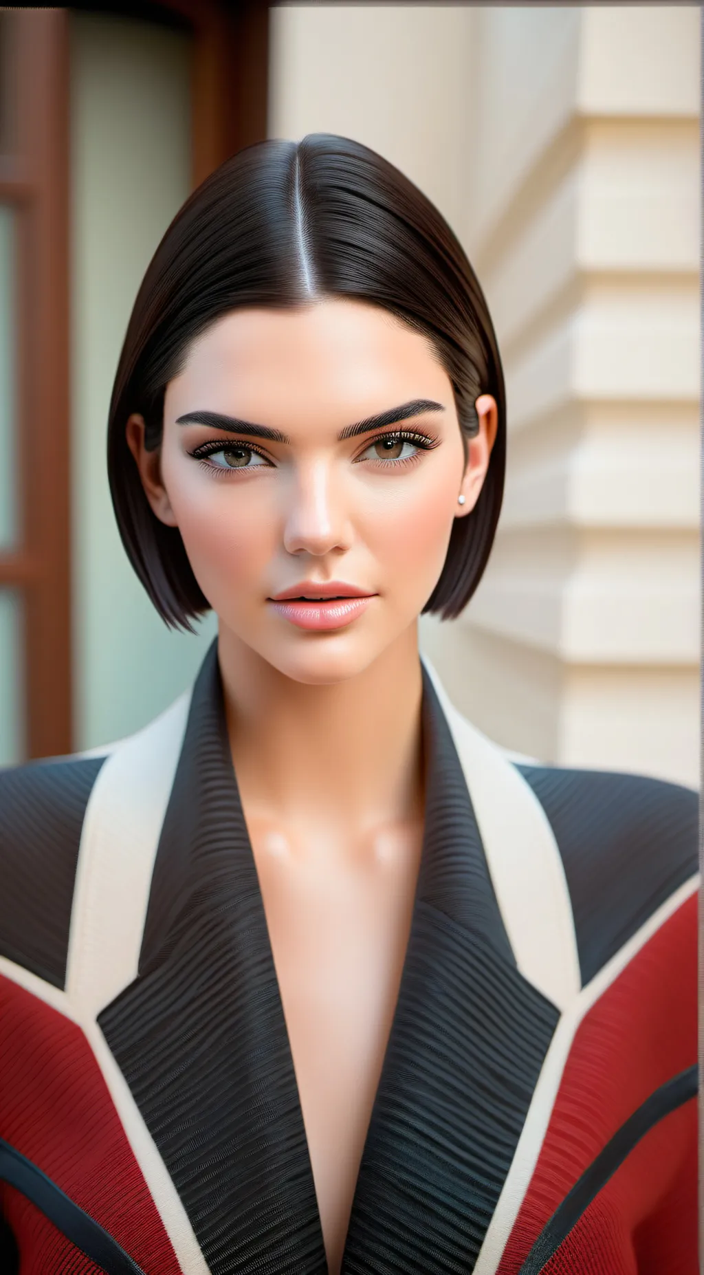 ai character: Kendall Jenner background