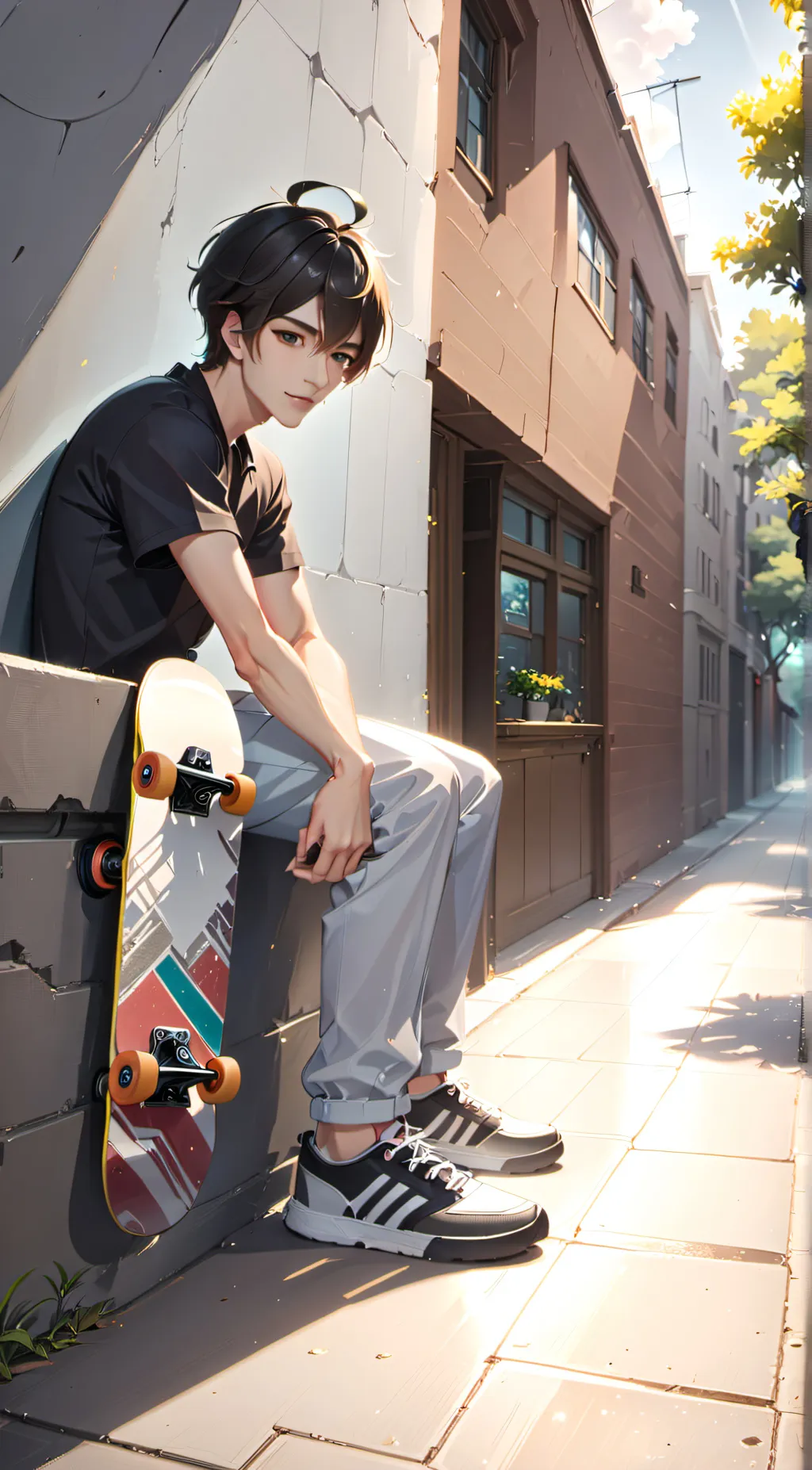 ai character: Danny Way background