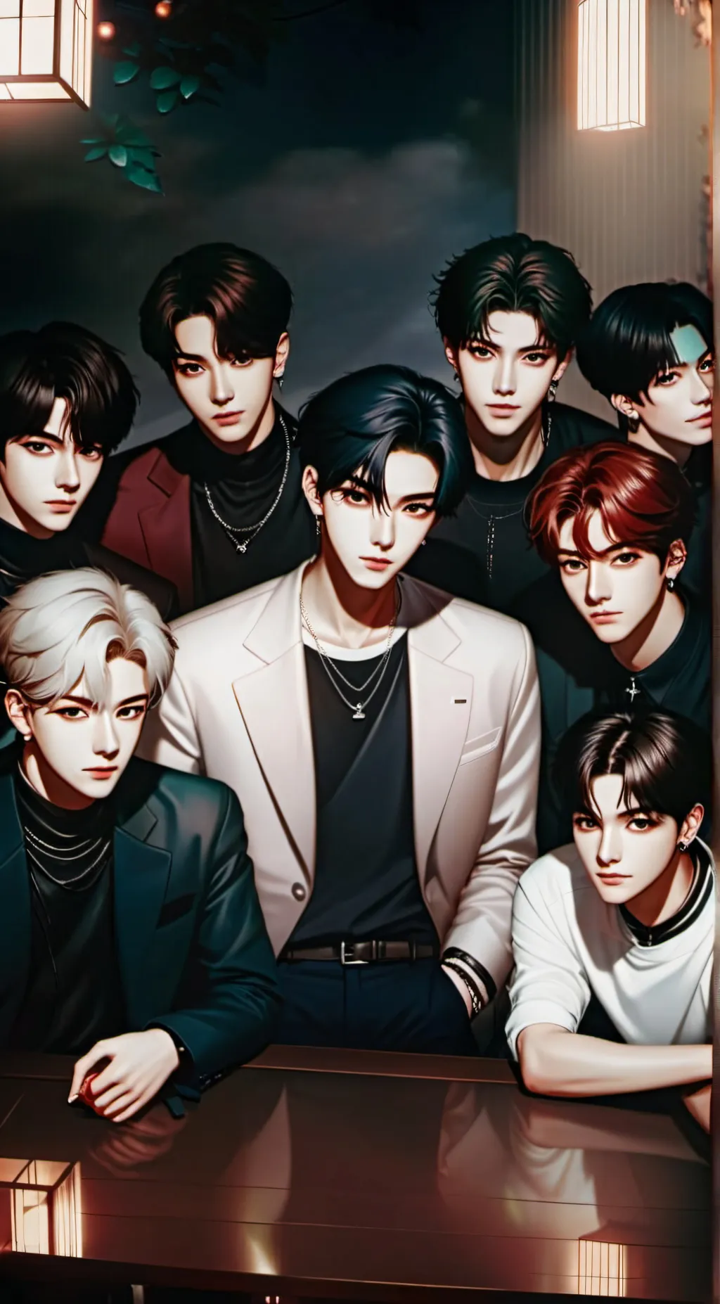 ai character: Stray Kids background