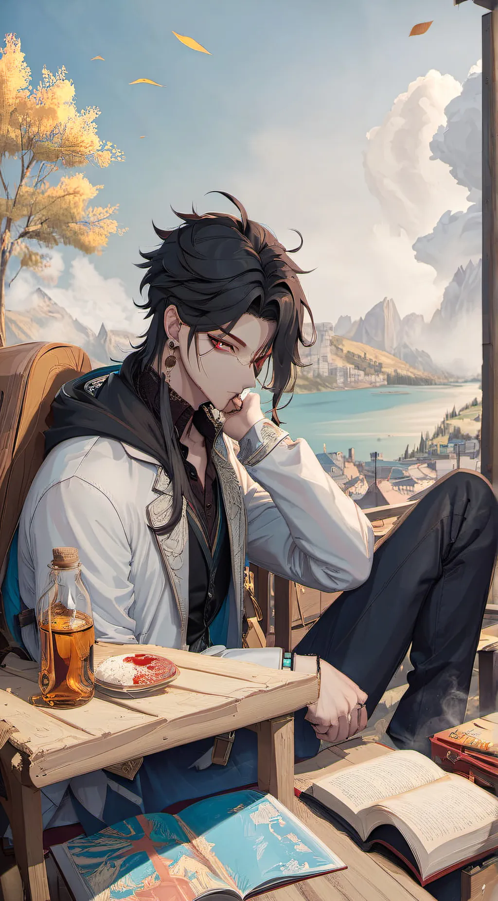 ai character: Jayden background