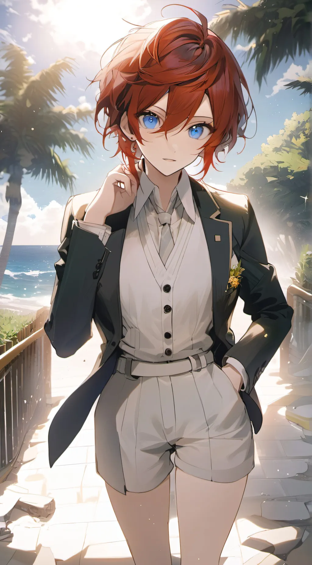 ai character: Lea background