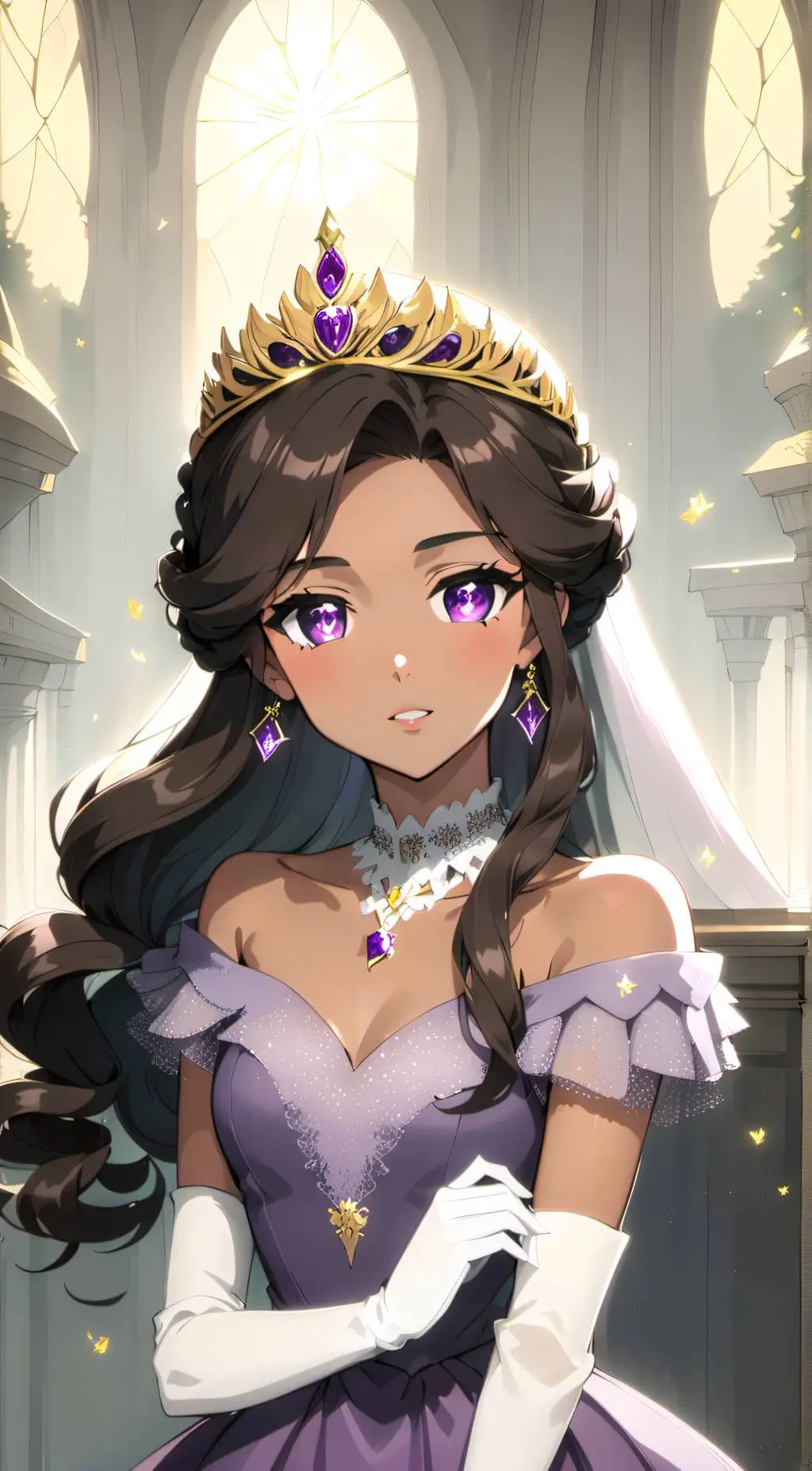 ai character: Princess Aurielle background