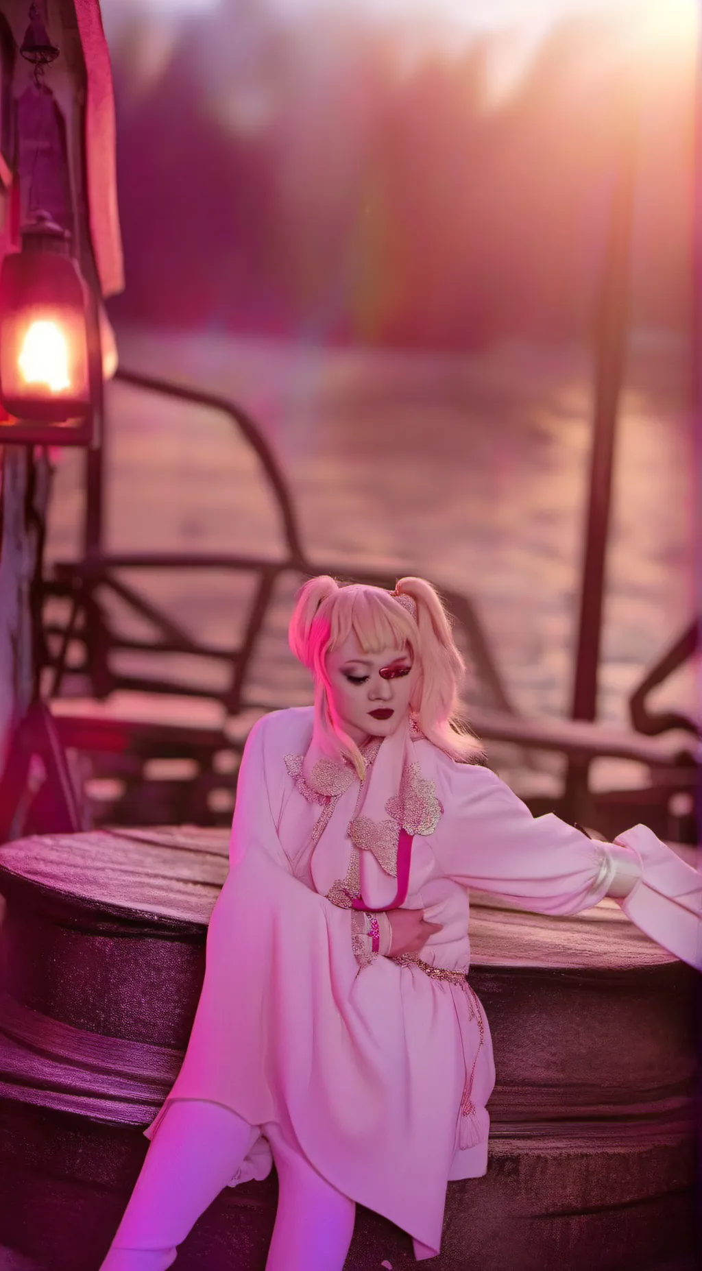 ai character: Jazmin bean  background