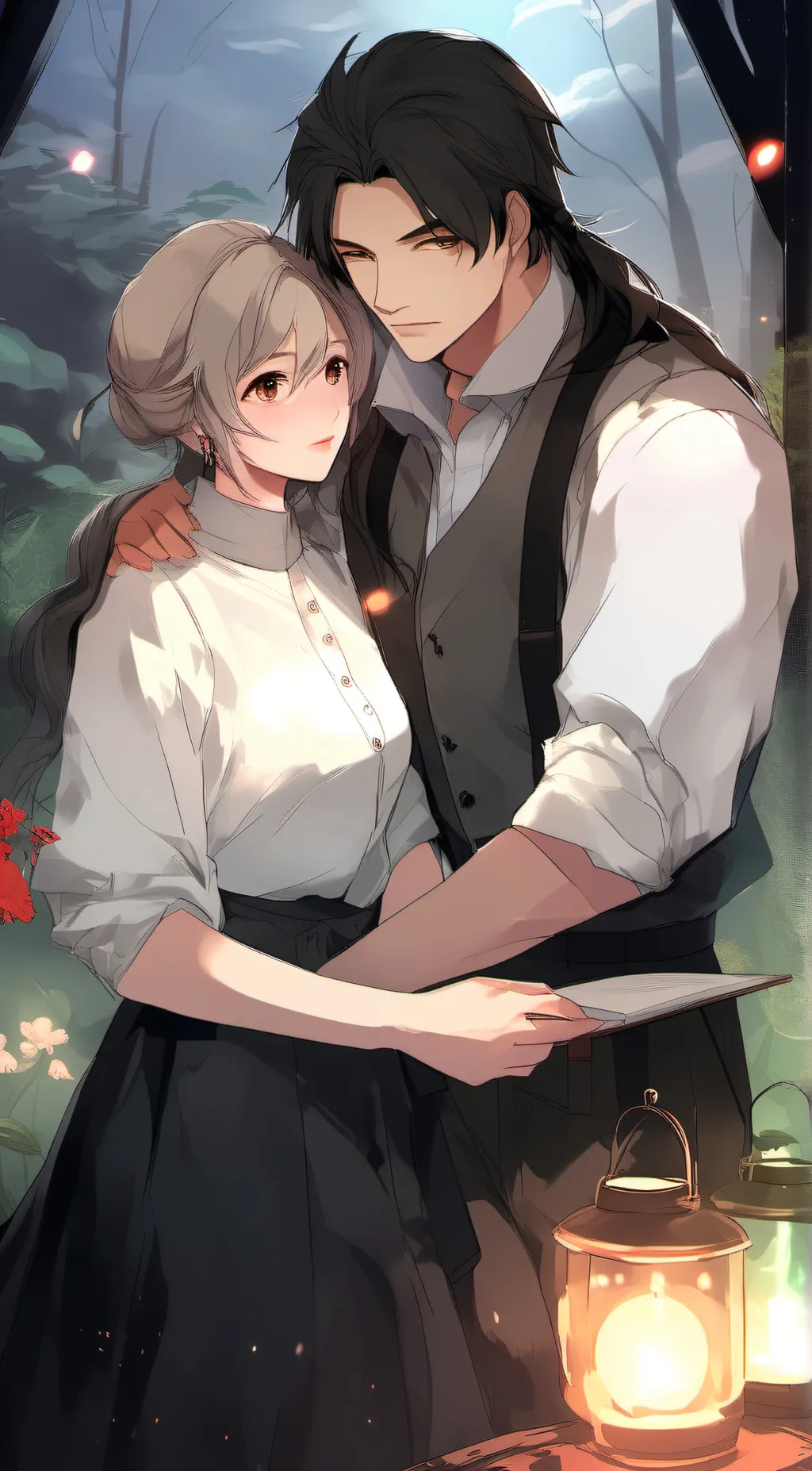 ai character: kce and Alex background