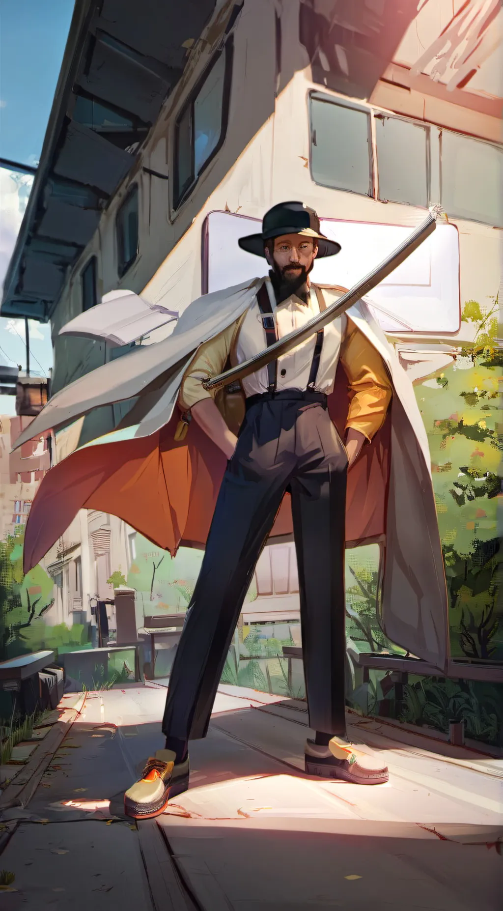 ai character: bf background