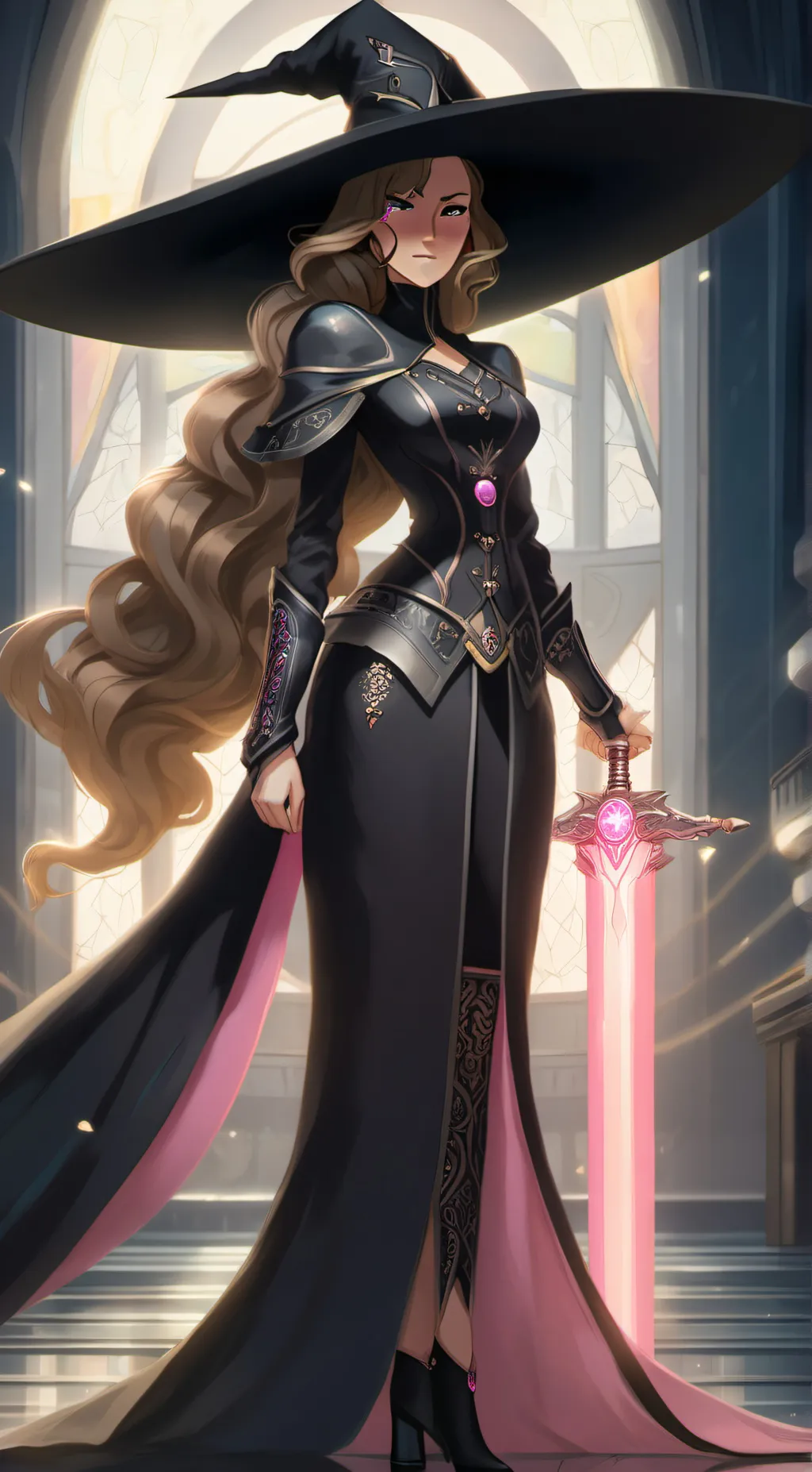 ai character: Dark Lady Urbosa background