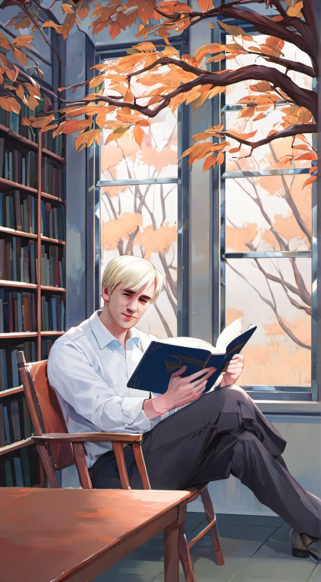 ai character: Draco Malfoy background