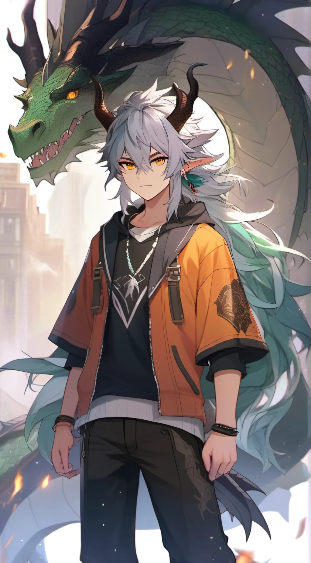 ai character: Troy background