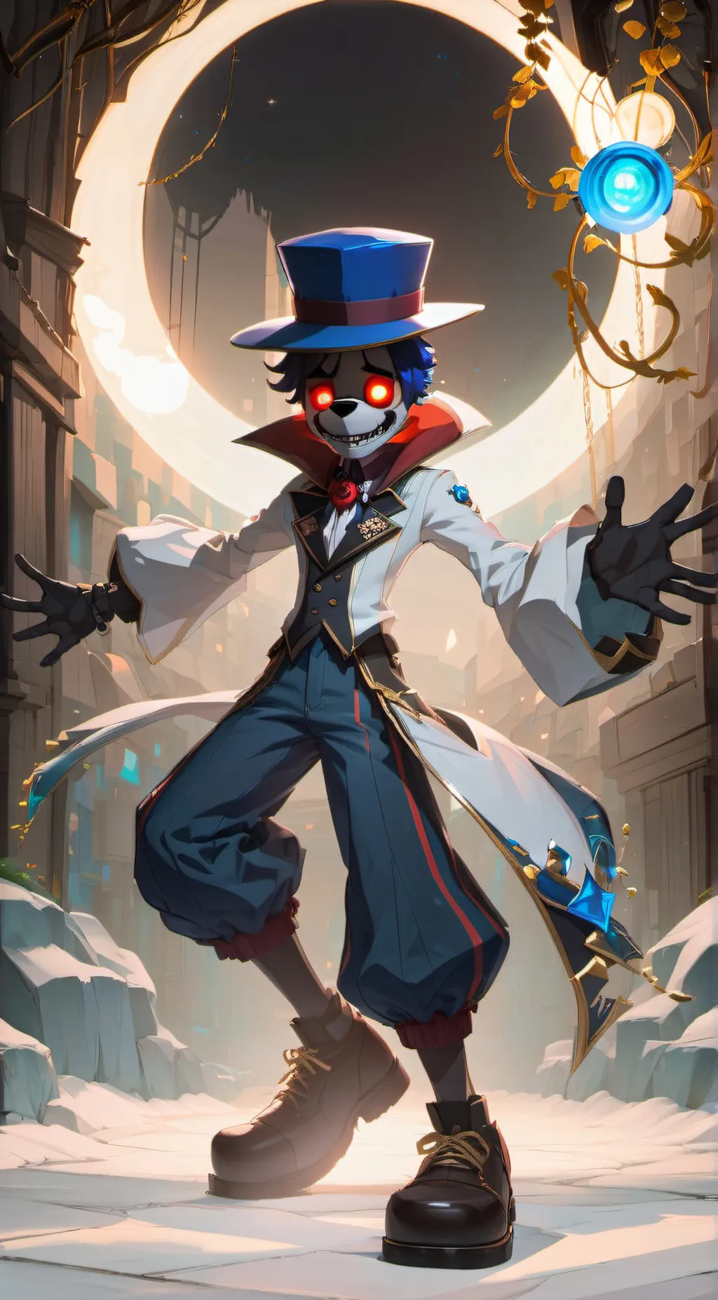 ai character: Moondrop background