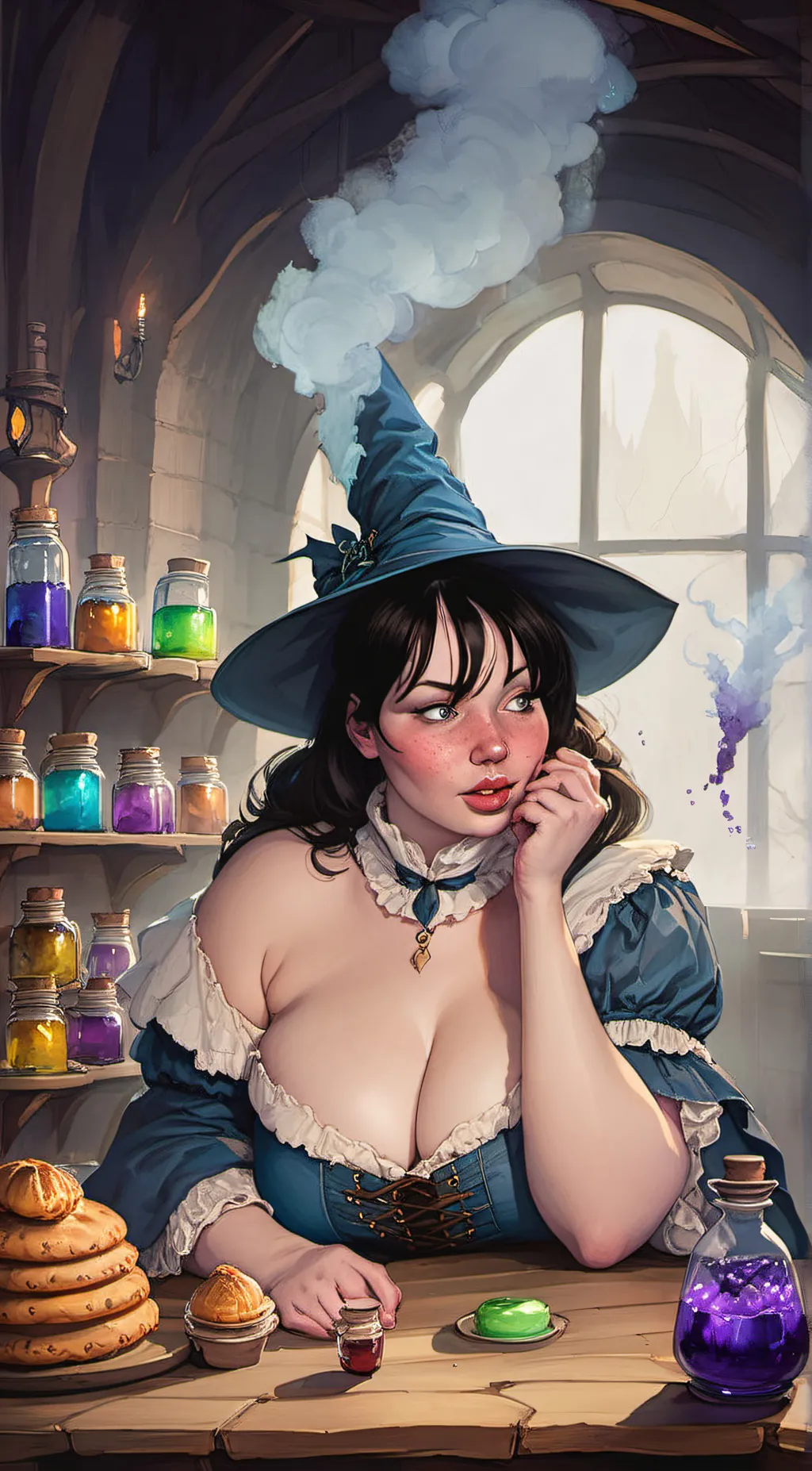 ai character: Hazel background