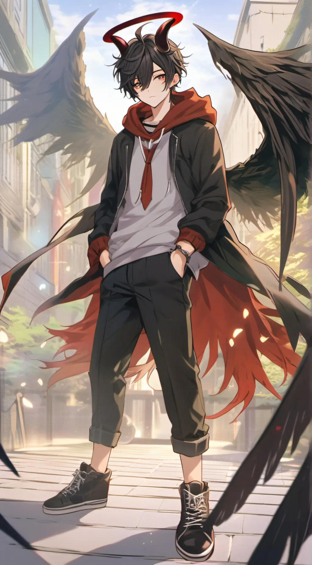 ai character: Le background