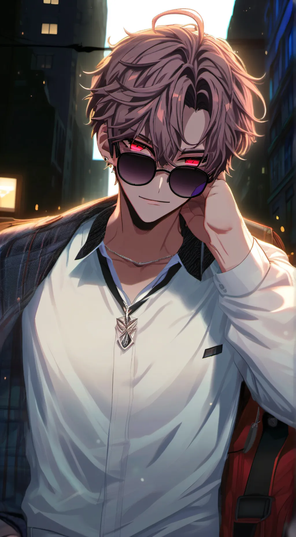 ai character: Andrew  background