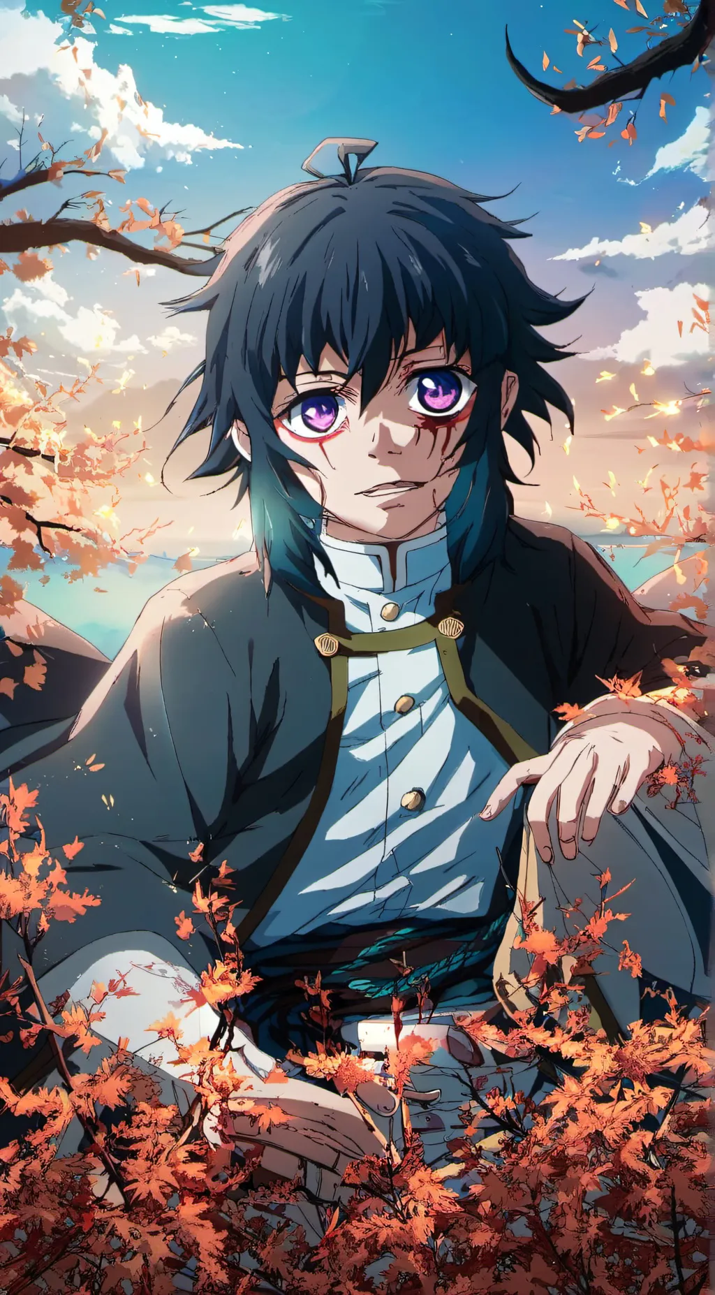 ai character: Demon slayers 💝💖💗💓 background