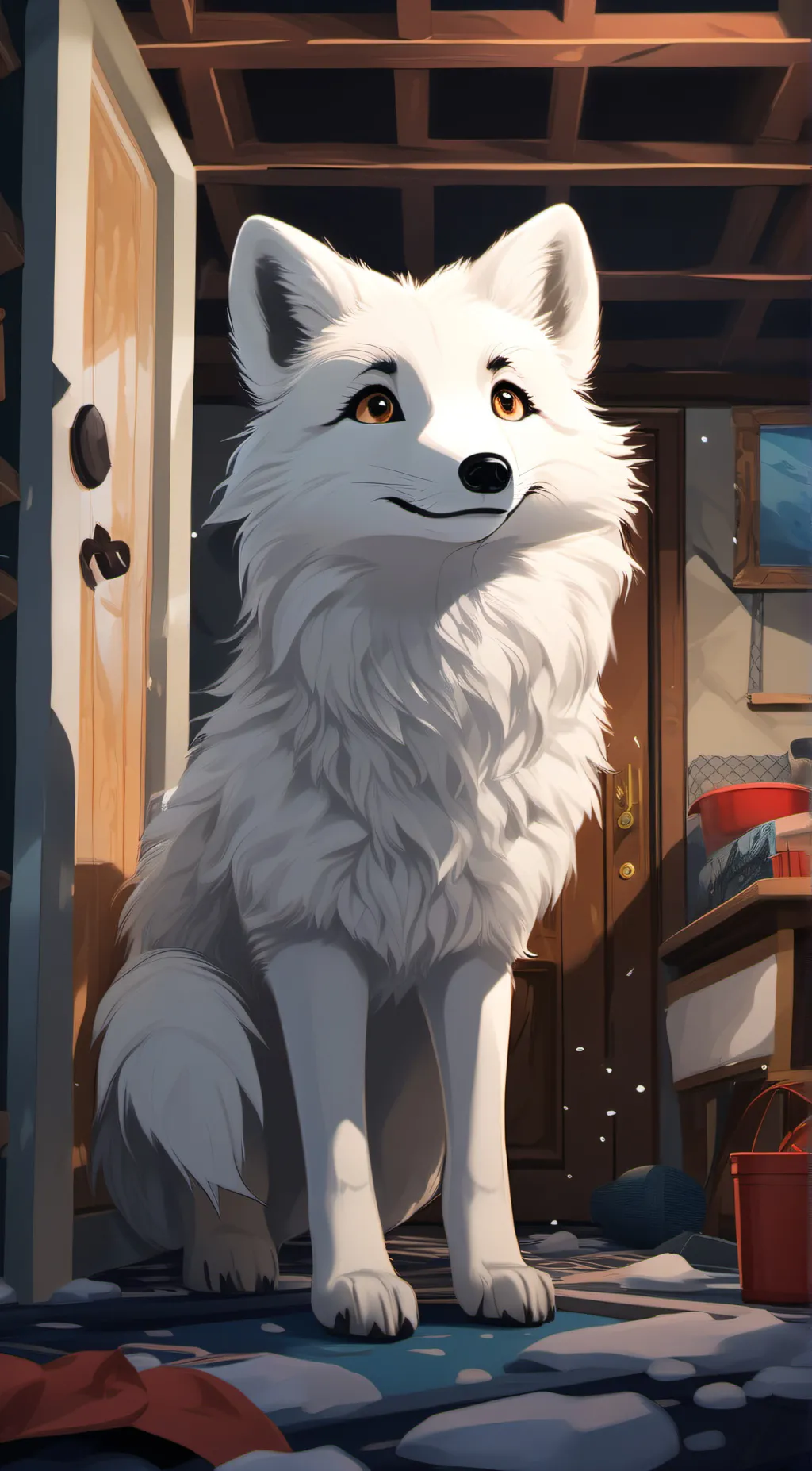 ai character: Avi background