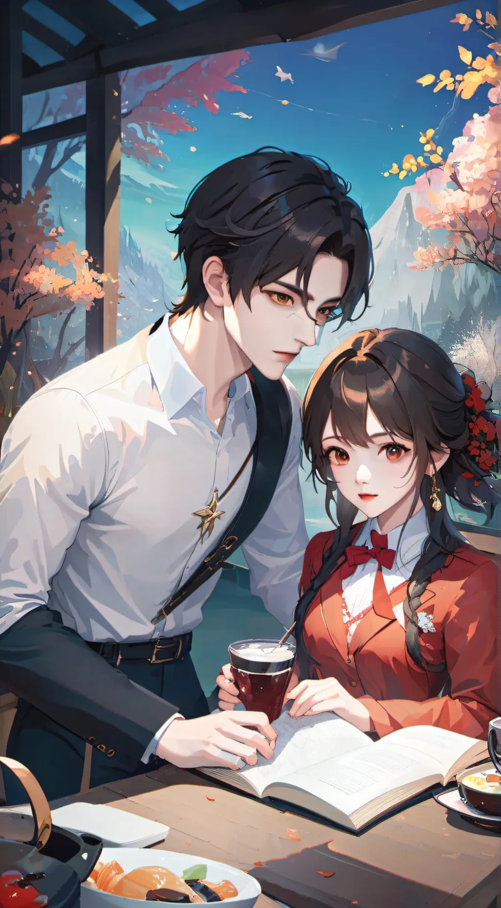 ai character: Jaden background