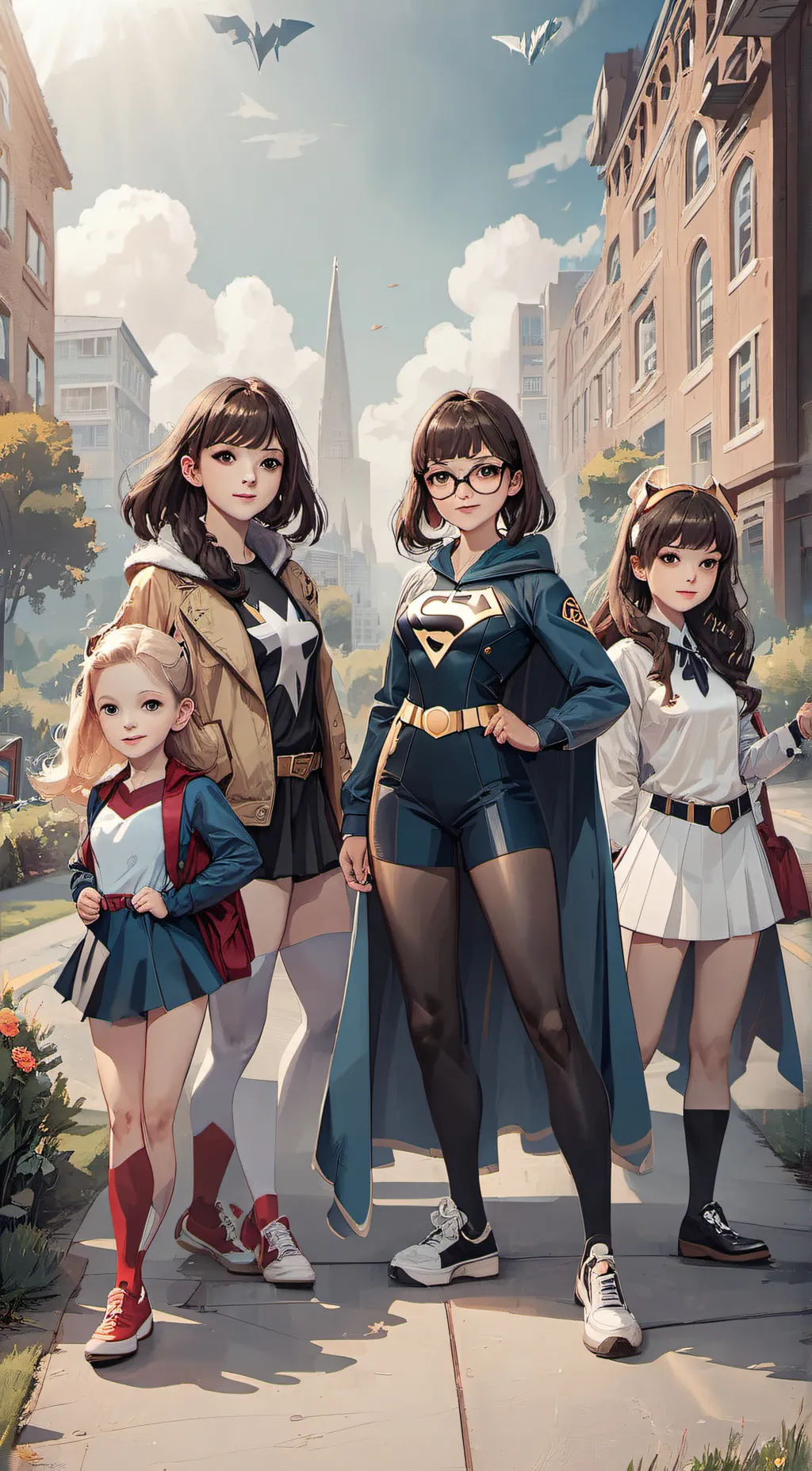 ai character: PPGZA background