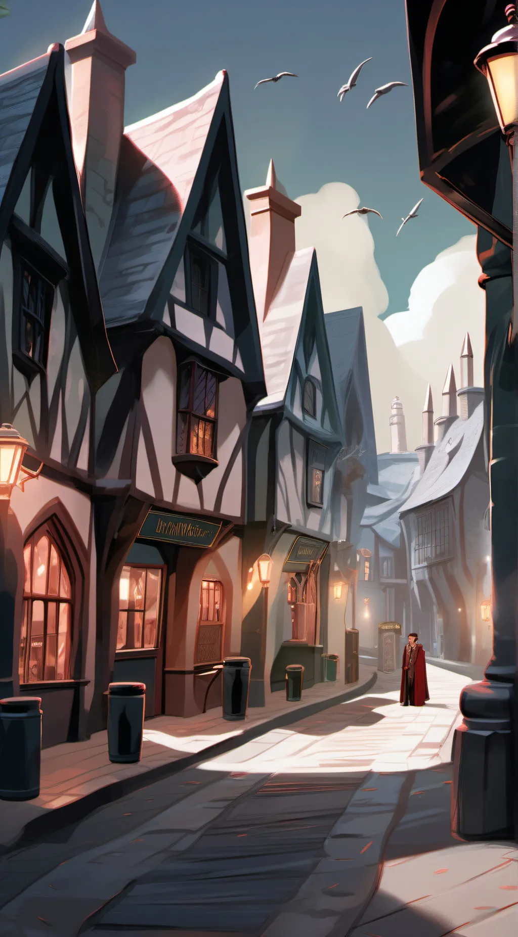 ai character: Hp background