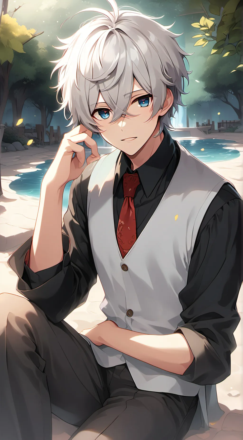 ai character: Benji  background