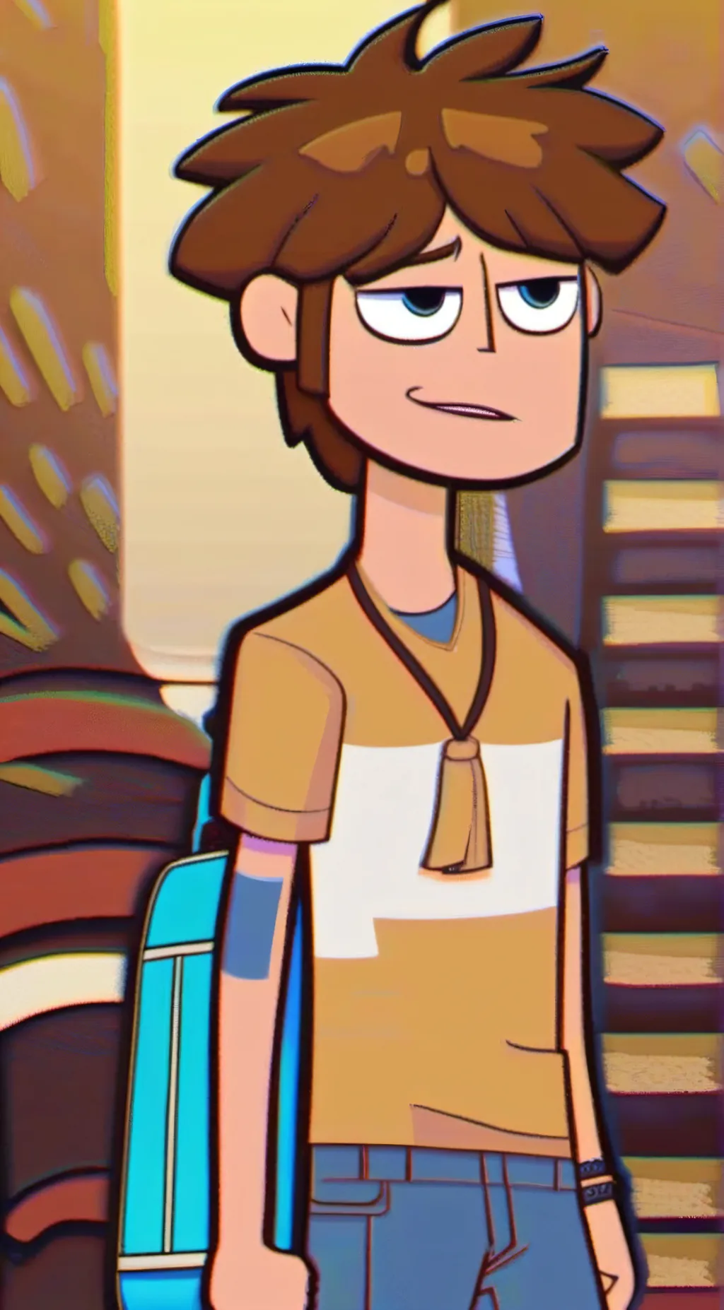 ai character: Cody  background