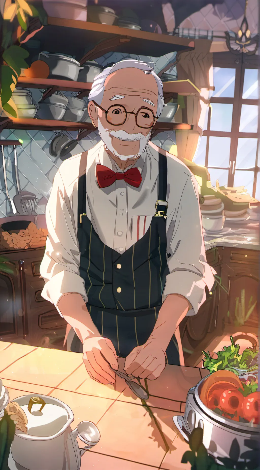 ai character: Kentucky background