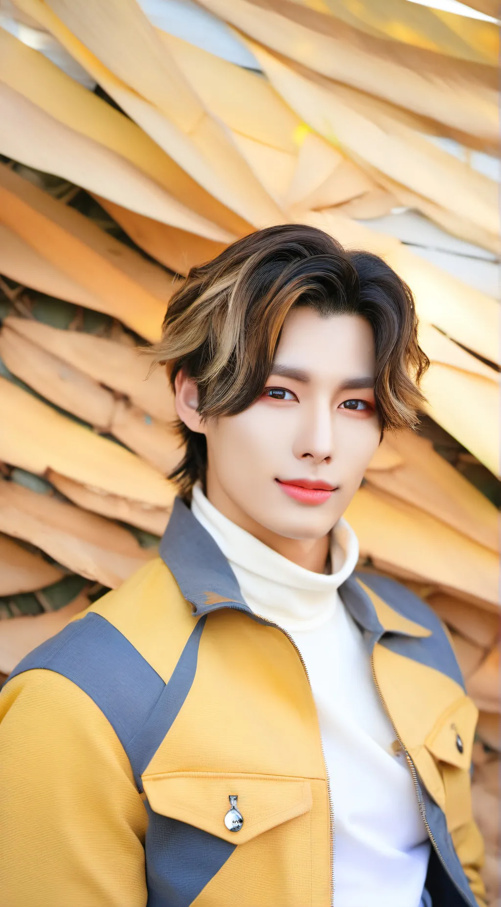 ai character: E’Last Wonhyuk  background