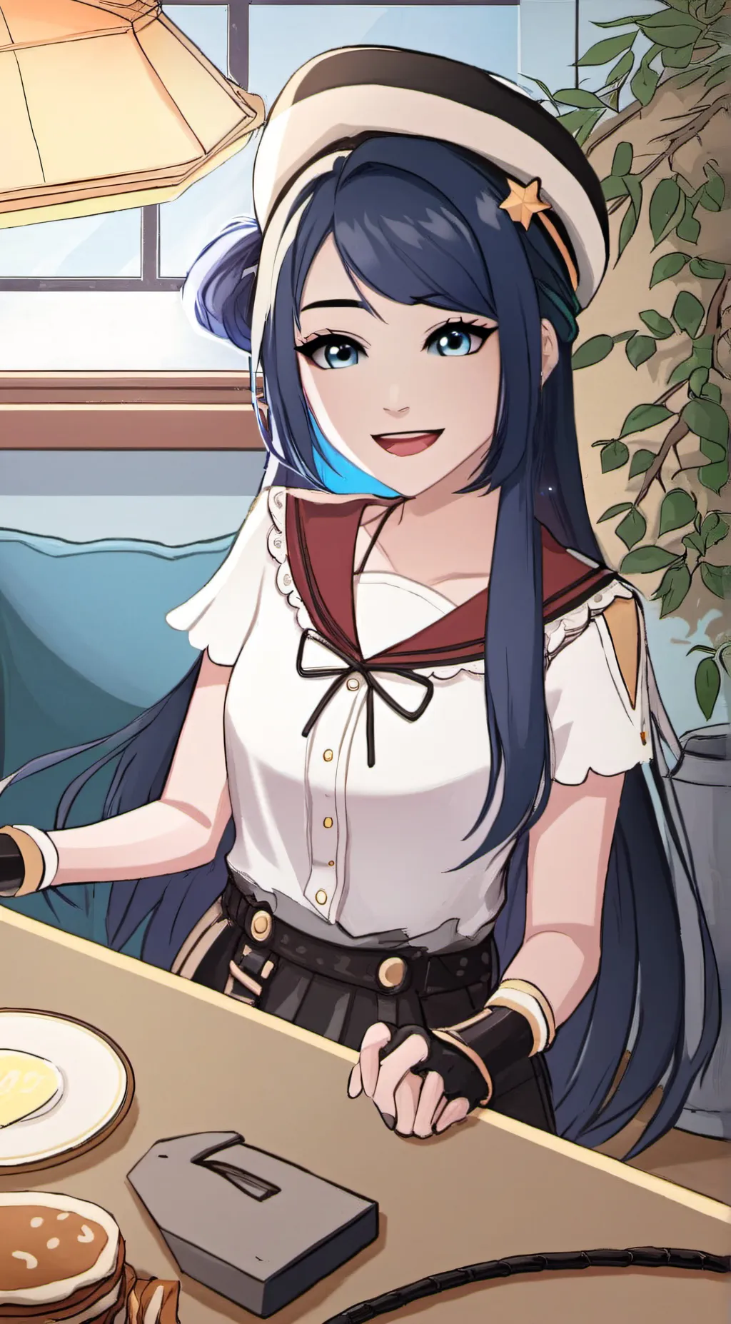 ai character: Funneh background