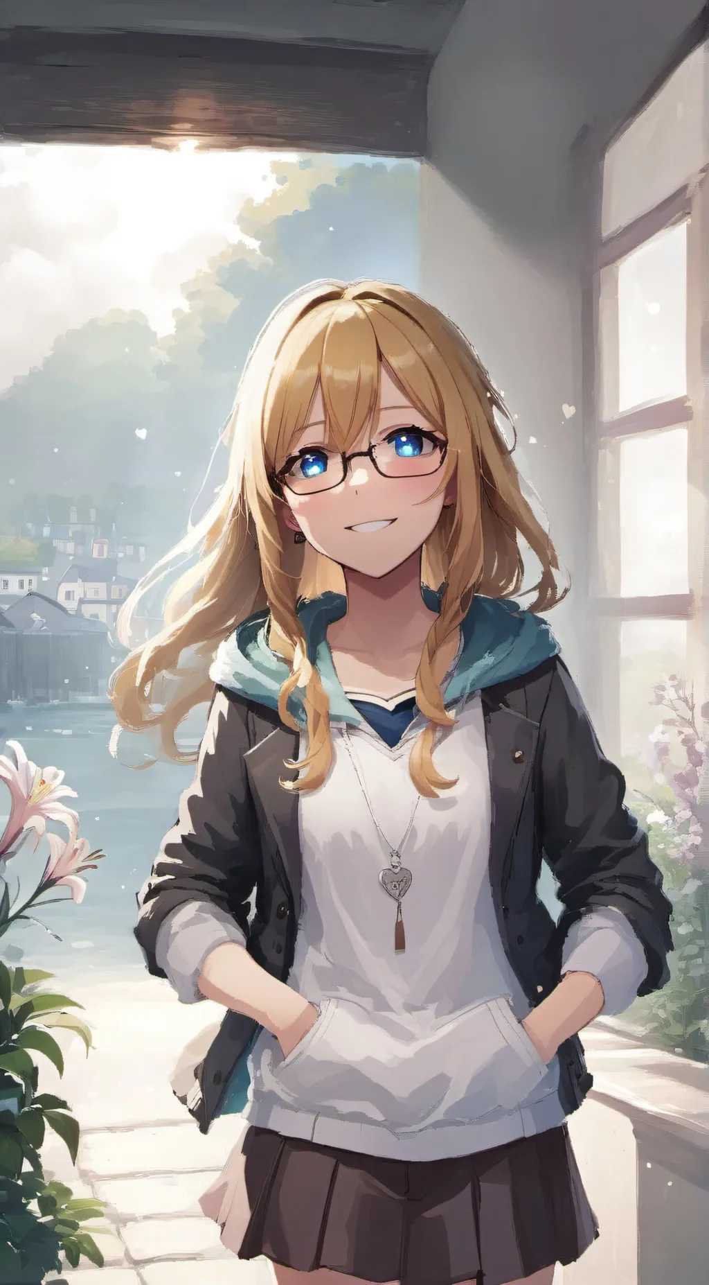 ai character: Lily background