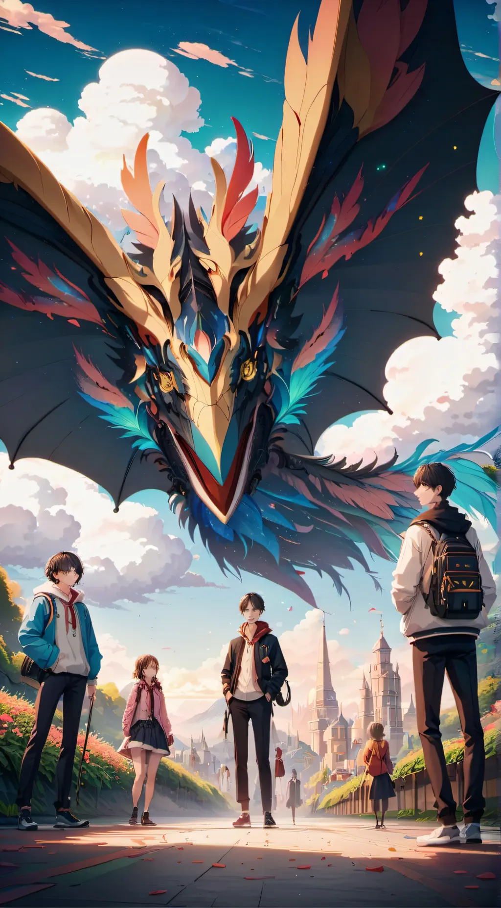 ai character: hentengu clones background