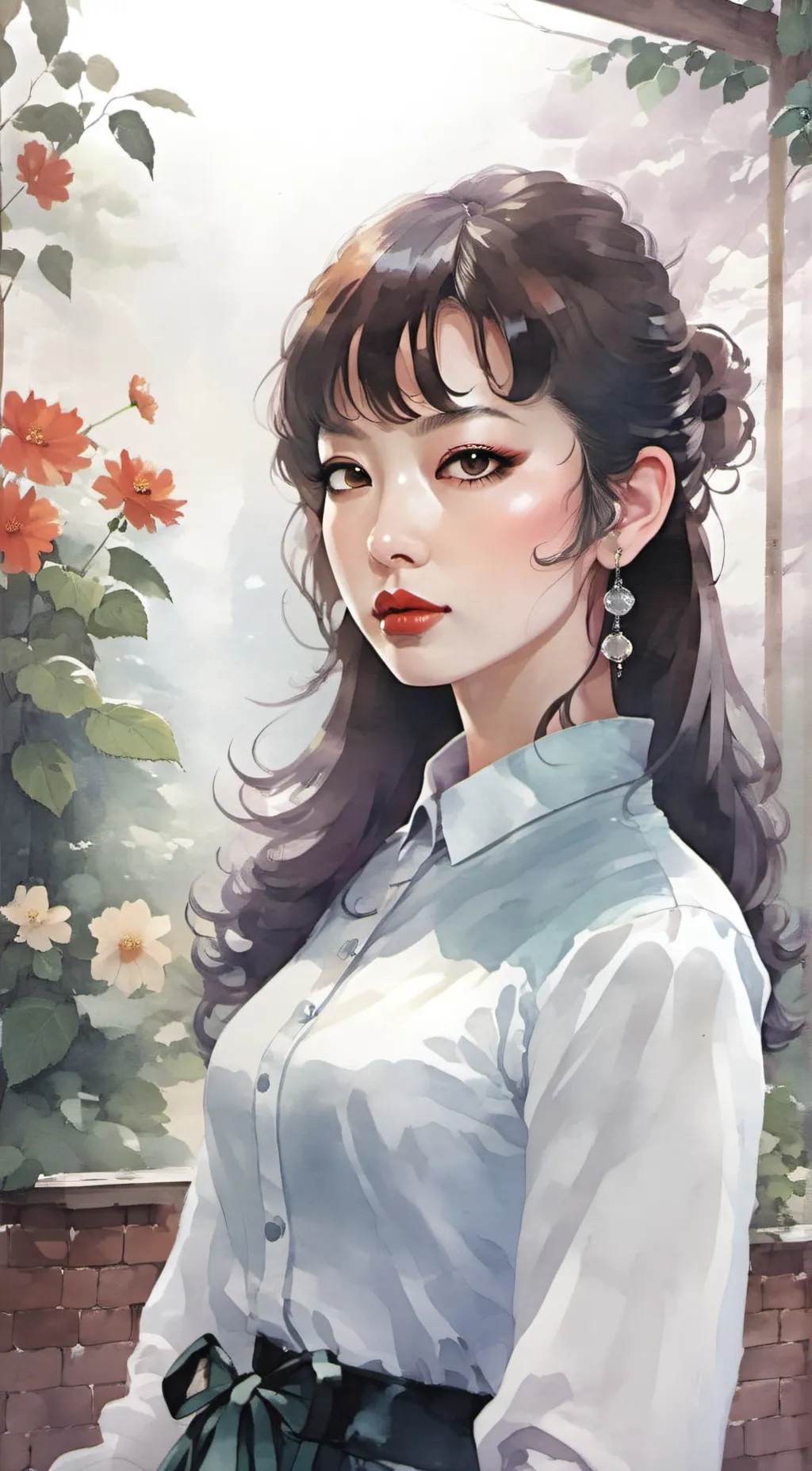 ai character: JUN TOGAWA background