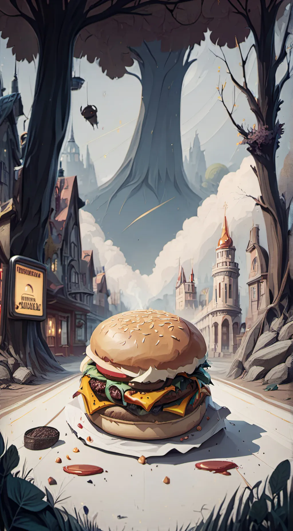 Talkie AI - Chat with cheeseburger 