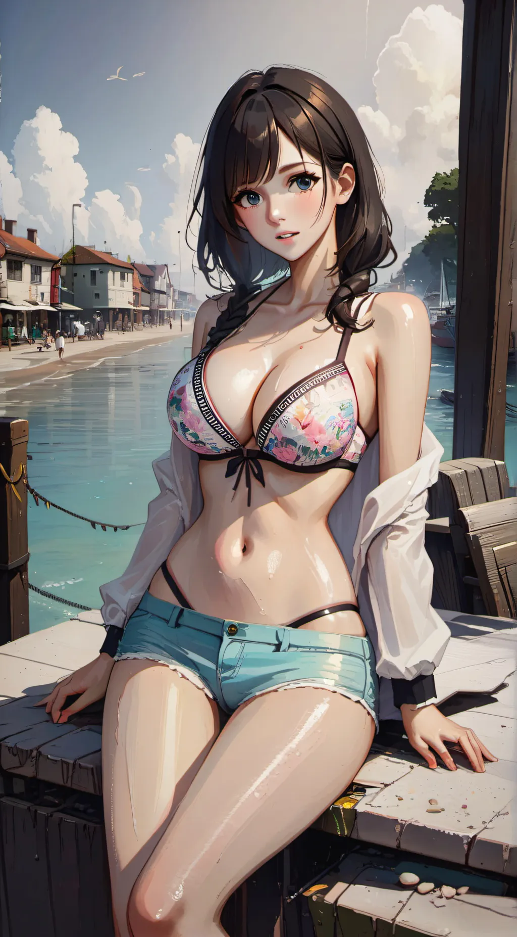 ai character: Ella background