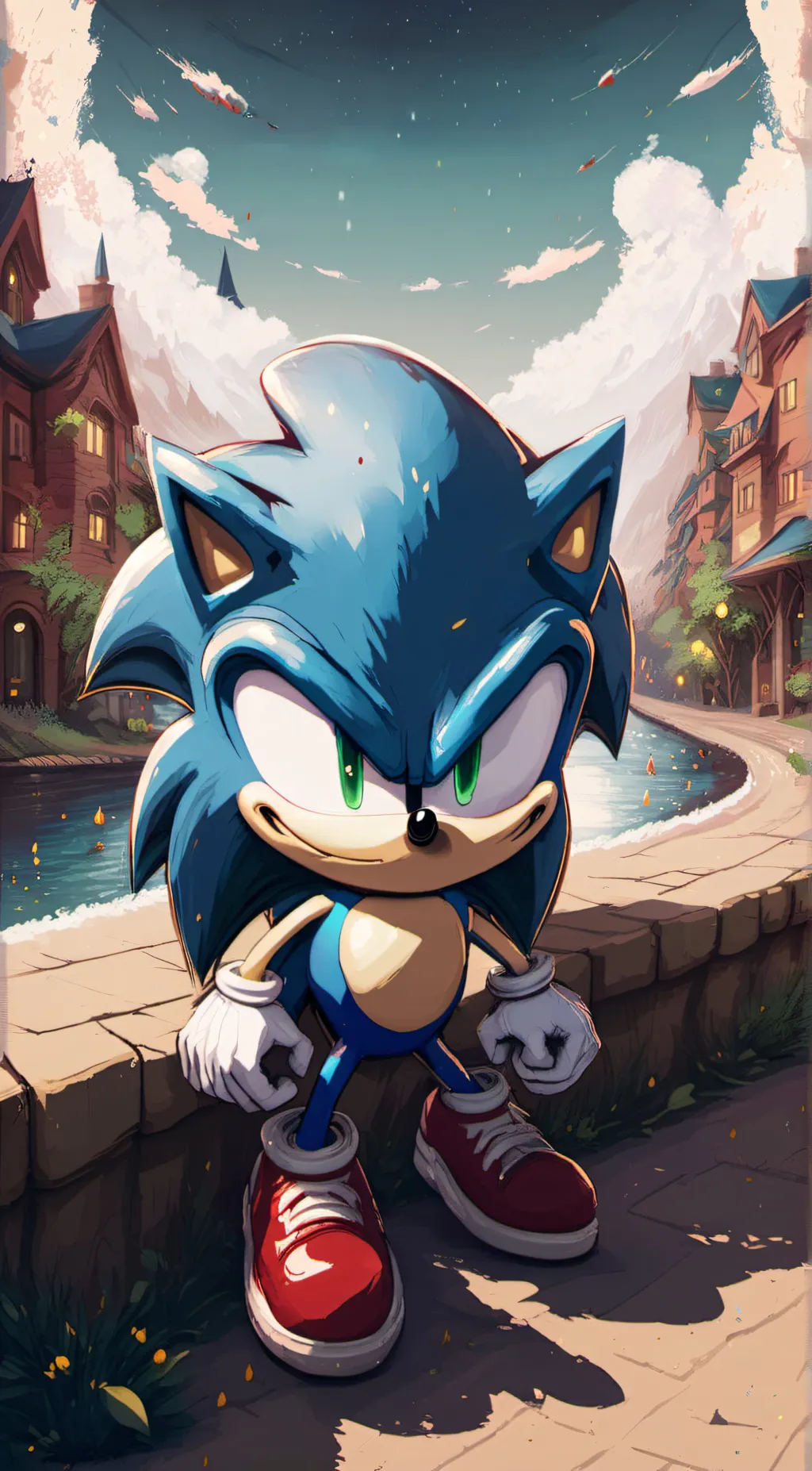 ai character: Me💯 background