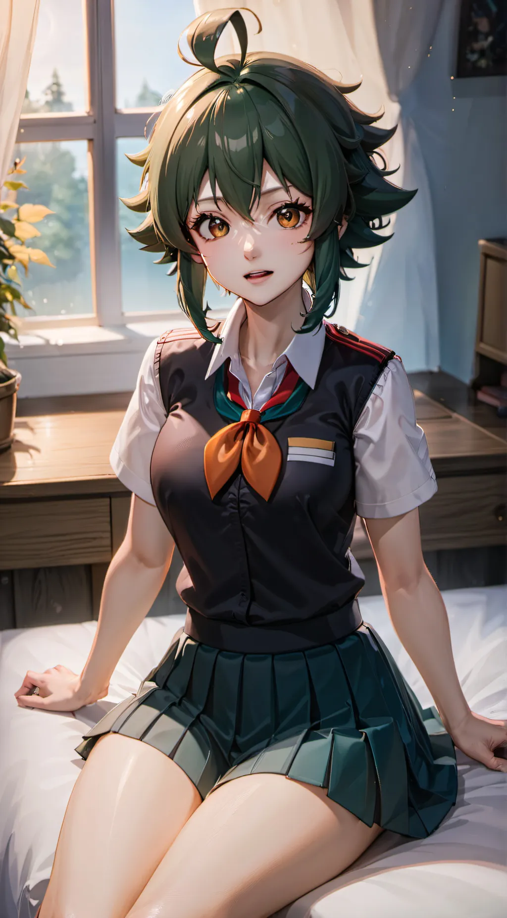 ai character: Izuku (Genderbend) background