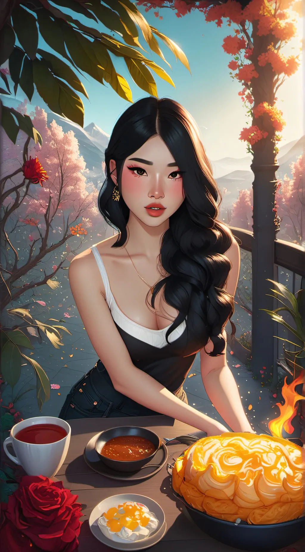 ai character: Wagatha background