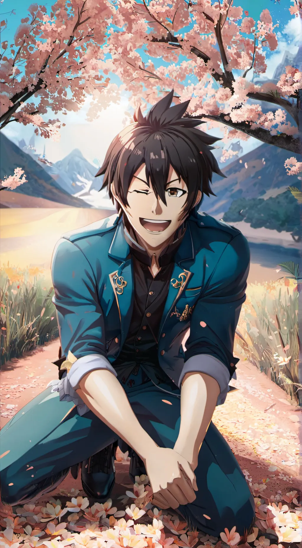 ai character: Hungry background