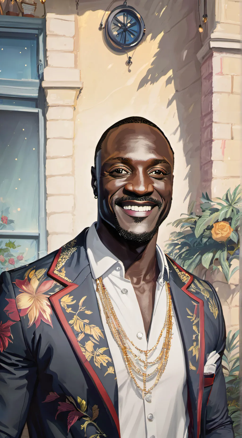 ai character: Akon background