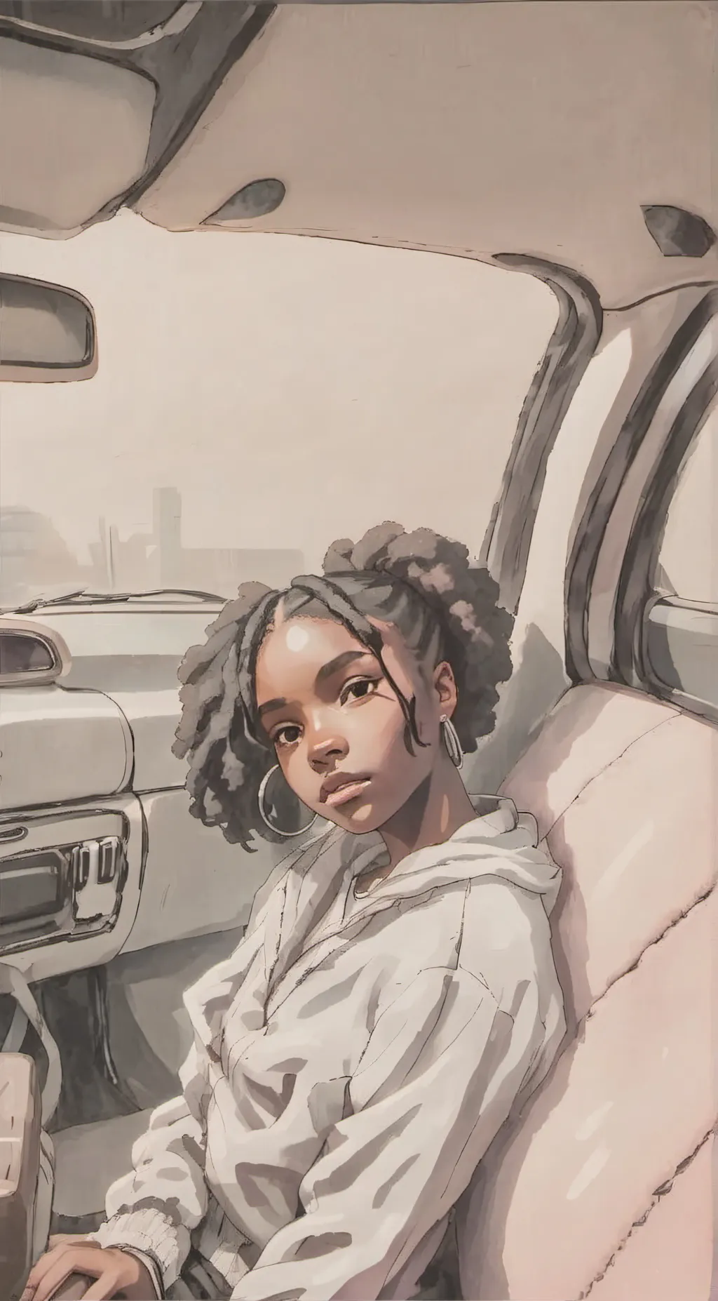 ai character: Aaliyah background