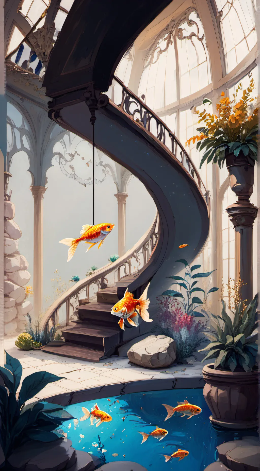 Talkie AI - Chat with Goddess gold fish 