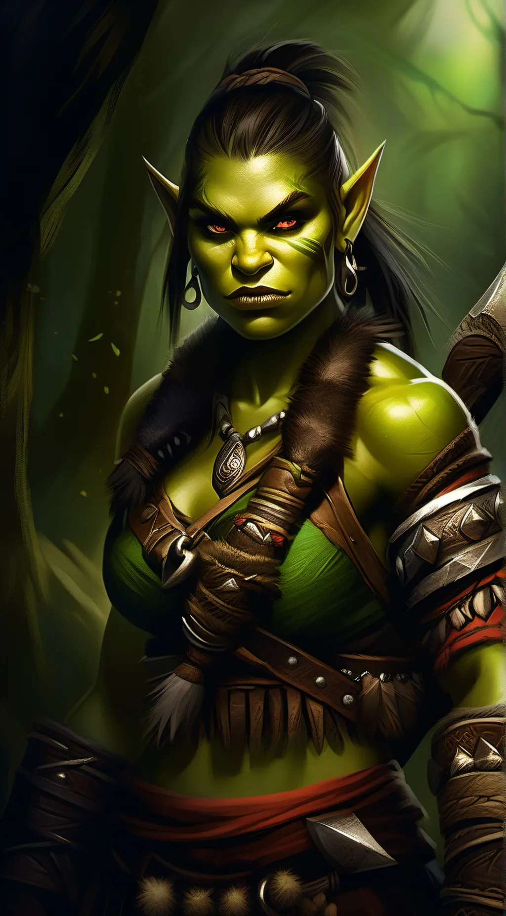 ai character: Gerta Gorbash background