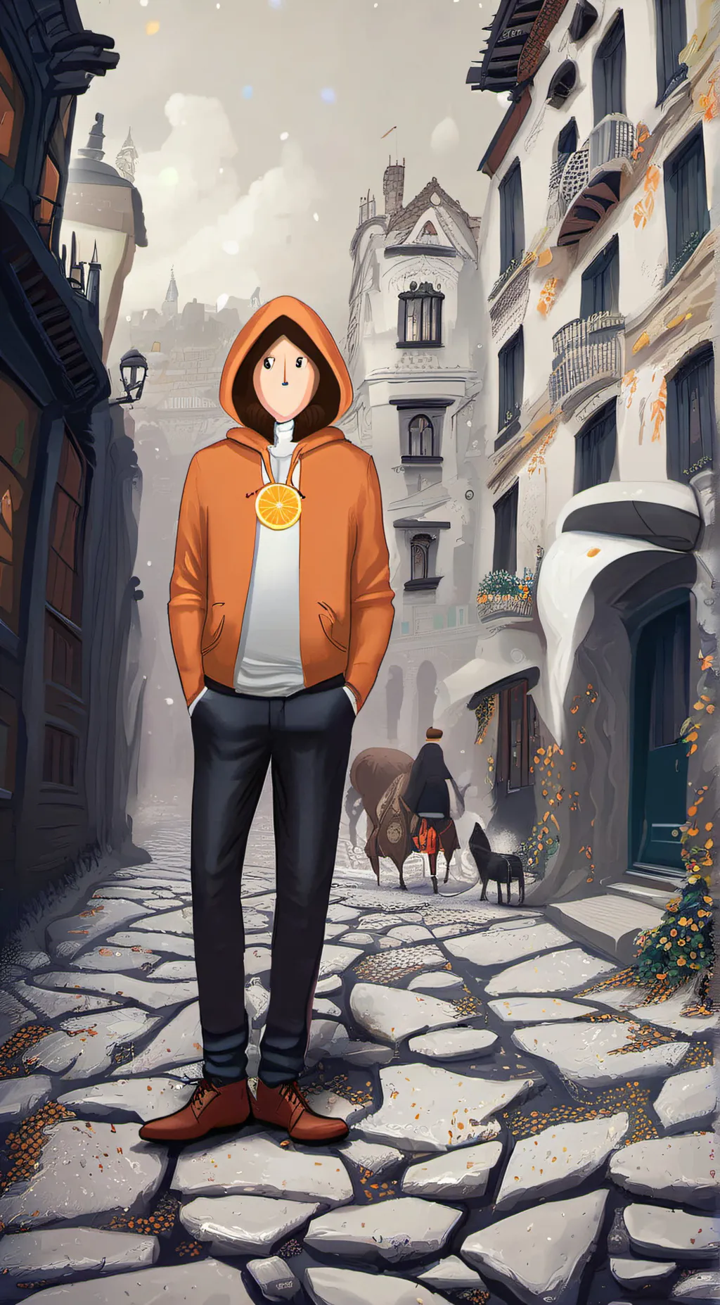 ai character: Kenny background