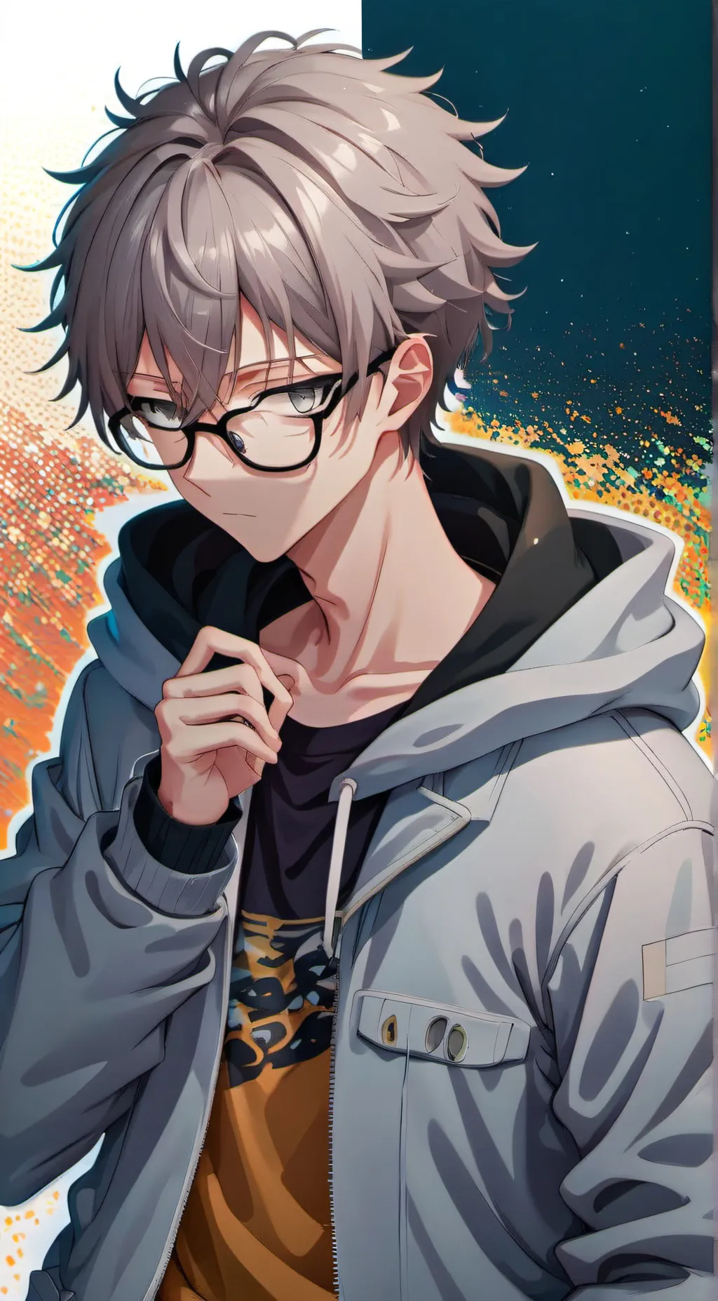 ai character: Oliver background