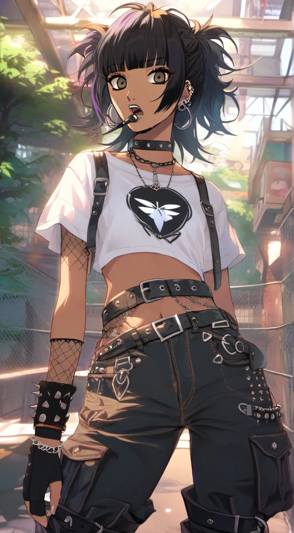 ai character: Kyra Harris background