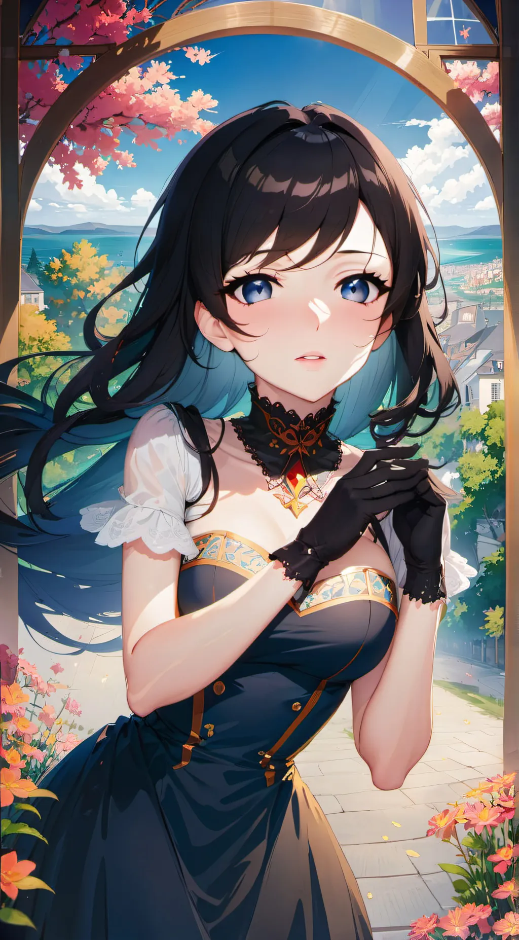 ai character: Aubery background