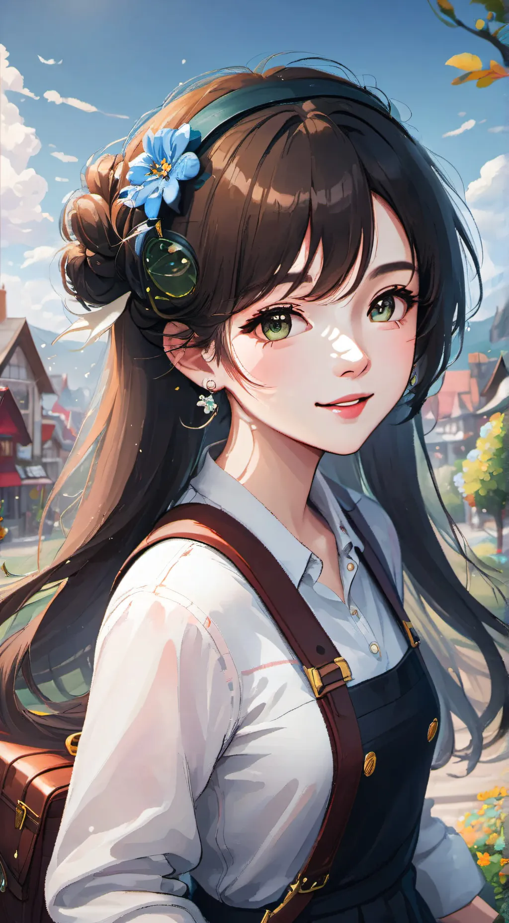 ai character: Brooklyn background