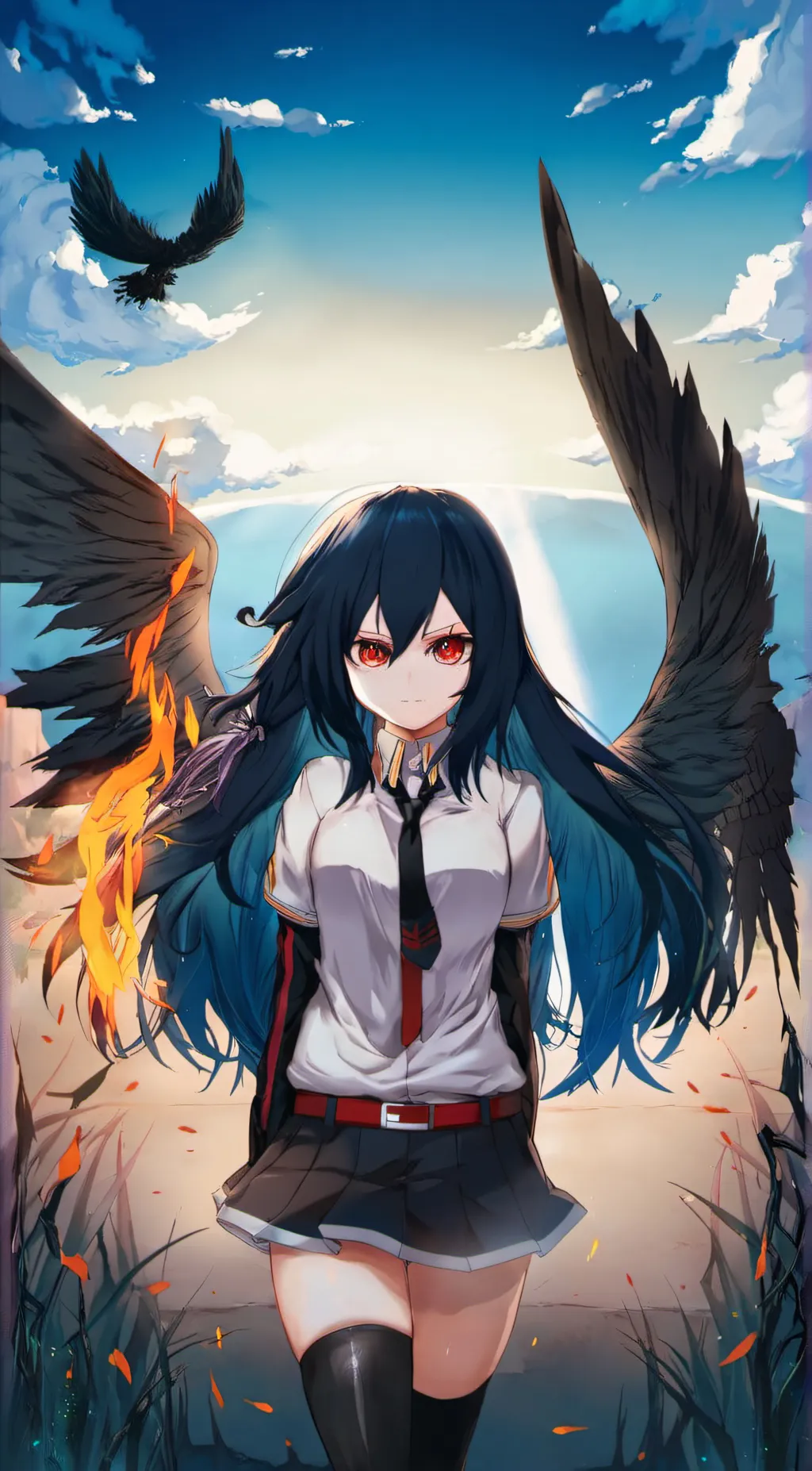 ai character: Mha background