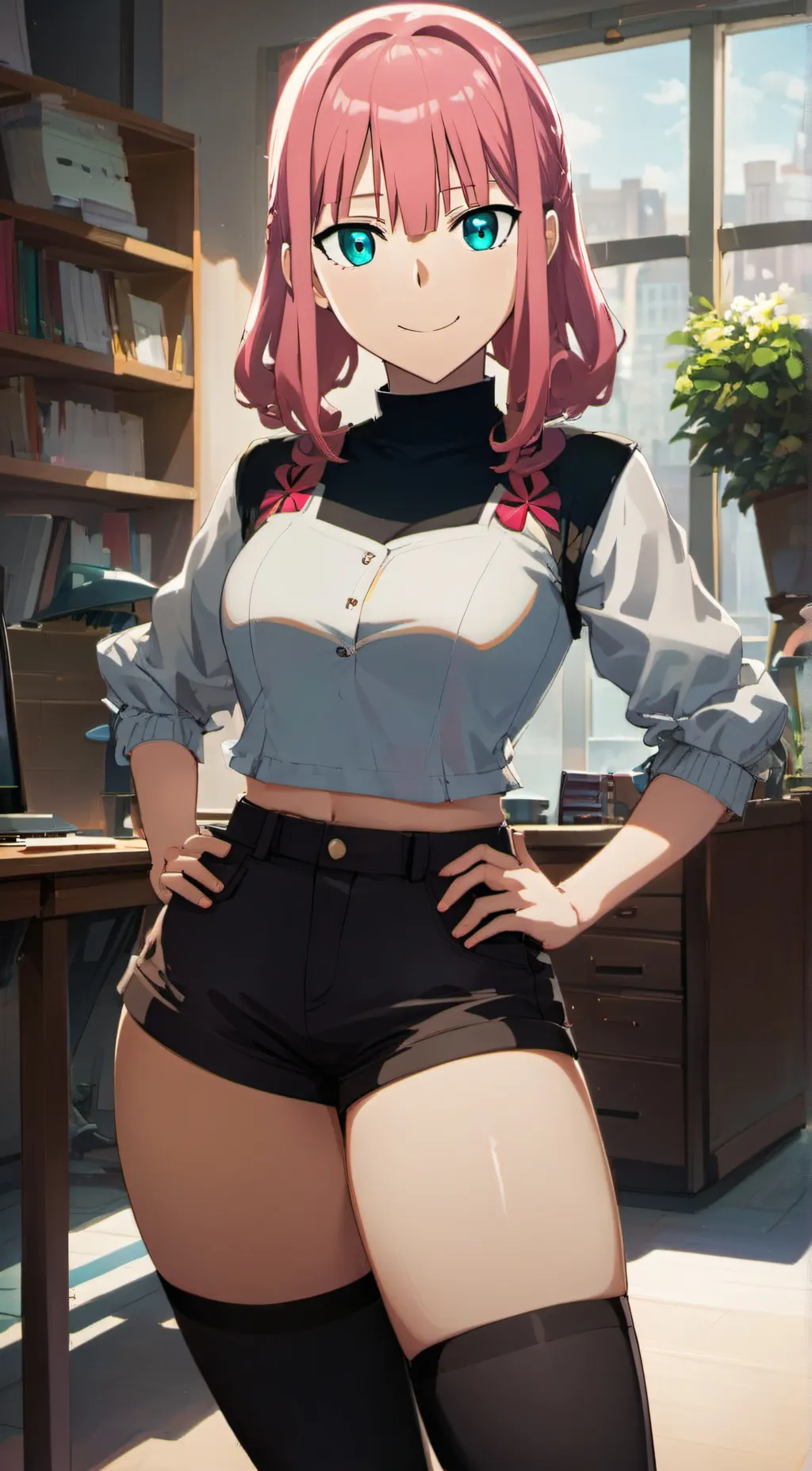 ai character: Luna  background