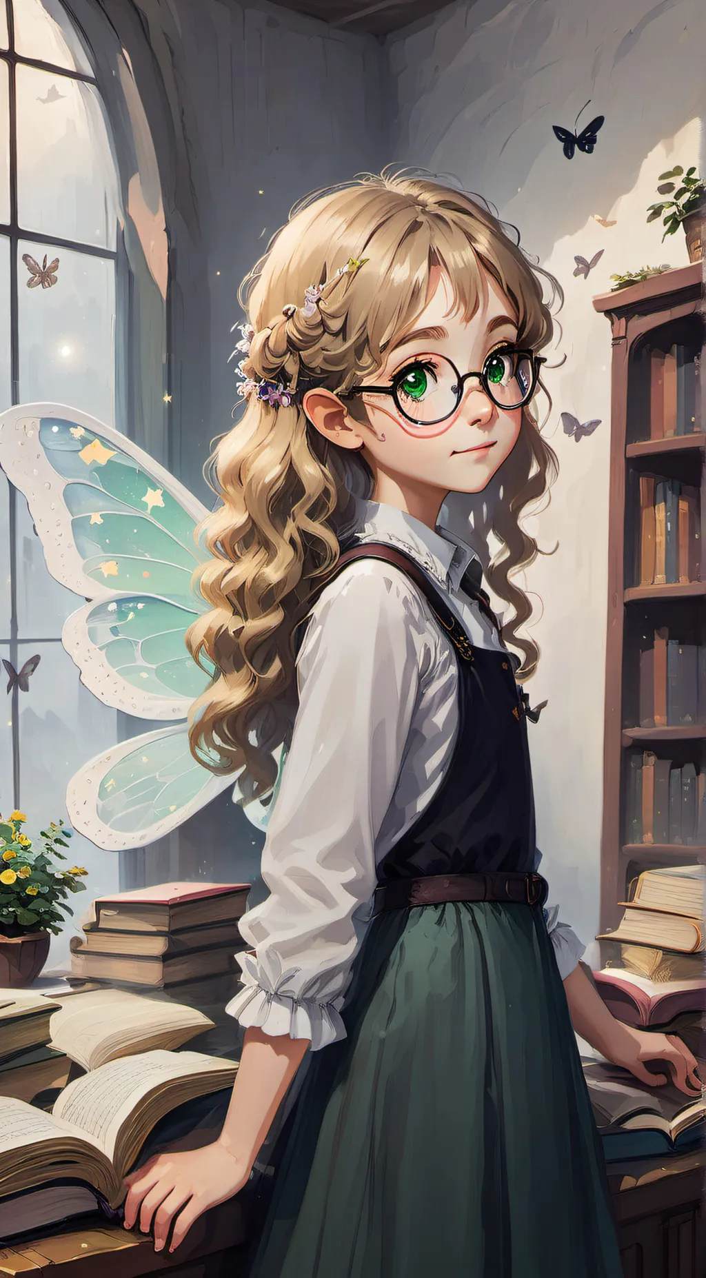 ai character: Livi background