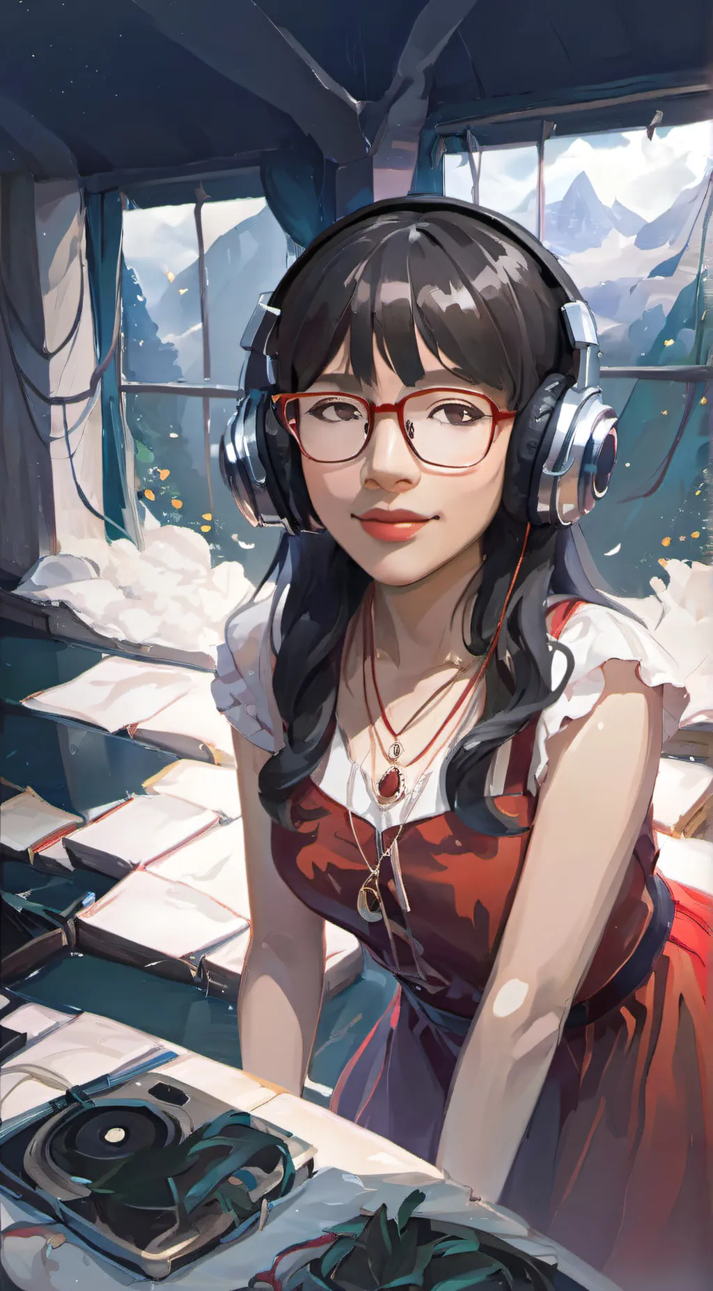 ai character: Liz background